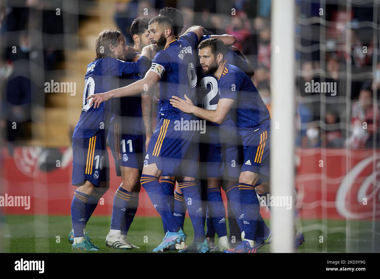 Toni Kroos (Real Madrid) celebrates scoring a goal for winning 2-1 during  the LA LIGA match between Real Madrid and Celta de Vig Stock Photo - Alamy