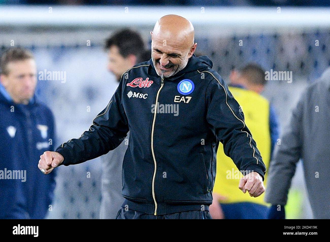 during the Serie A match between SS Lazio and SSC Napoli at Stadio Olimpico, Rome, Italy on 27 February 2022. (Photo by Giuseppe Maffia/NurPhoto) Stock Photo