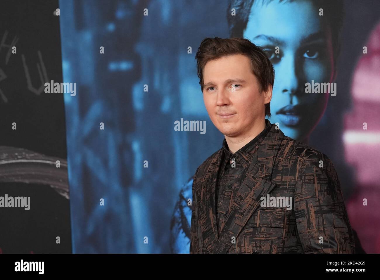 Paul Dano attend the world premiere of 'The Batman' at Lincoln Center Josie Robertson Plaza on Tuesday, March 1, 2022, in New York. (Photo by John Nacion/NurPhoto) Stock Photo