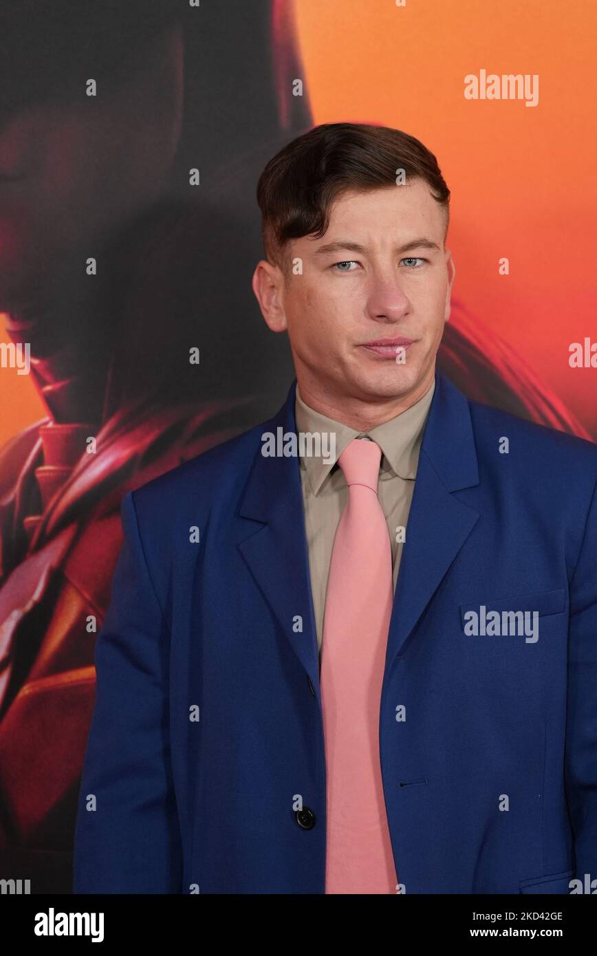Barry Keoghan attend the world premiere of 'The Batman' at Lincoln Center Josie Robertson Plaza on Tuesday, March 1, 2022, in New York. (Photo by John Nacion/NurPhoto) Stock Photo