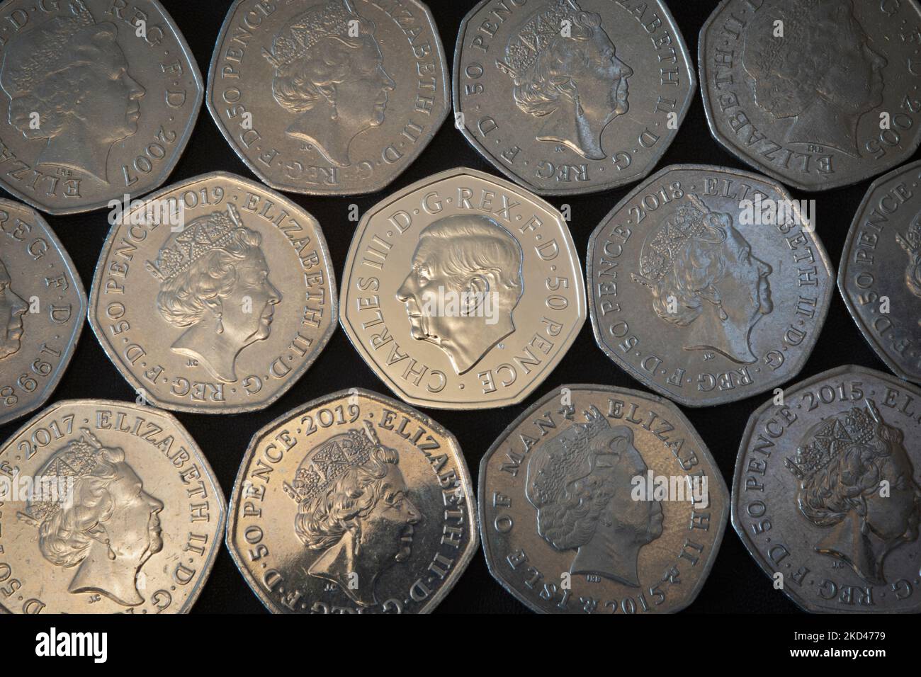 Collection Of Fifty Pence Pieces Including The New Fifty Pence Piece collection-of-fifty-pence-pieces-including-the-new-fifty-pence-piece