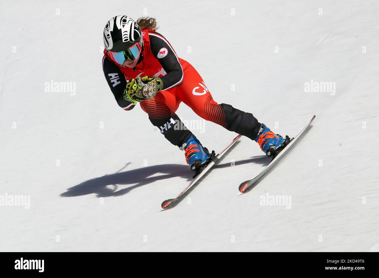 03-03-2022 Beijing, China. Beijing2022 Paralympic Games - Para Alpine ...