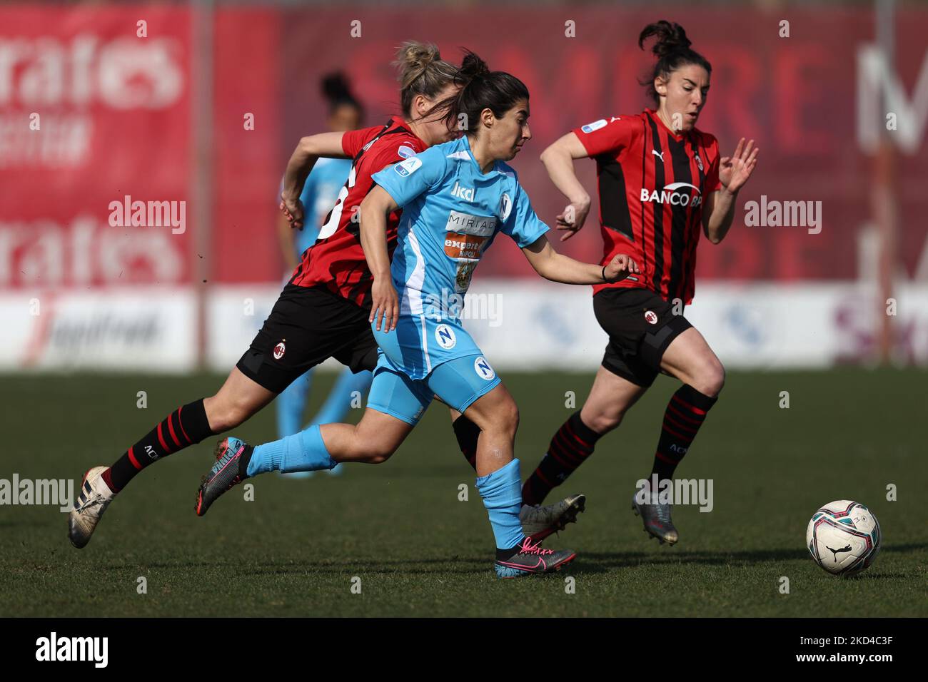 Christy Grimshaw (AC Milan) during AC Milan vs ACF Fiorentina femminile,  Italian football Serie A Women mat - Photo .LiveMedia/Francesco Scaccianoce  Stock Photo - Alamy