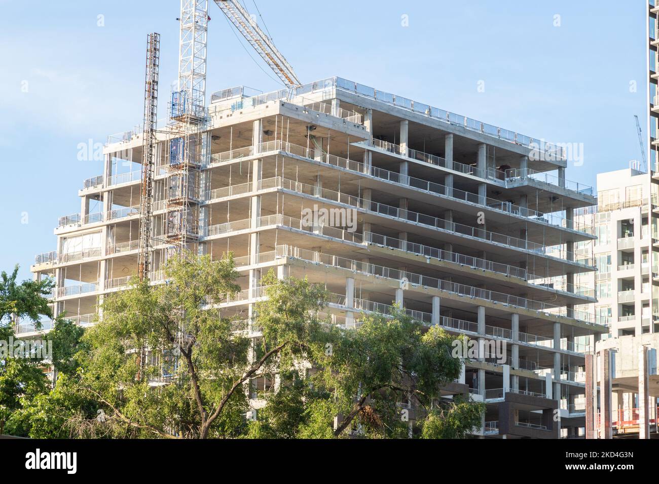 Condominium construction in downtown Toronto Stock Photo - Alamy