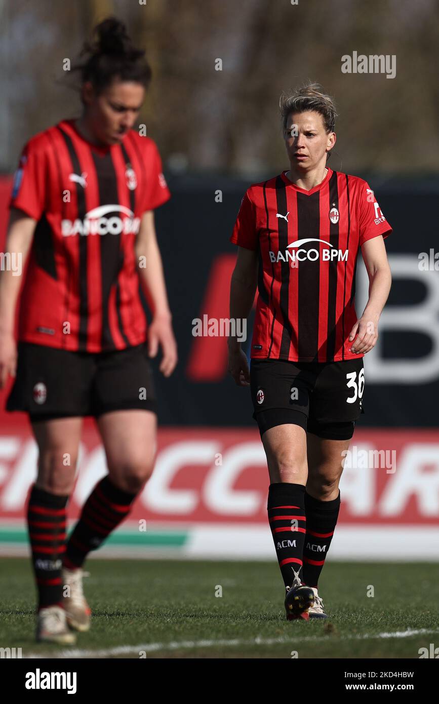 Valentina Bergamaschi (AC Milan) during AC Milan vs ACF Fiorentina femminile,  Italian football Serie A Wome - Photo .LiveMedia/Francesco Scaccianoce  Stock Photo - Alamy