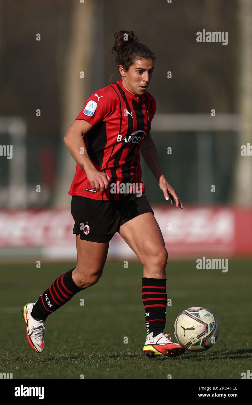 Valentina Bergamaschi (AC Milan) during AC Milan vs ACF Fiorentina femminile,  Italian football Serie A Wome - Photo .LiveMedia/Francesco Scaccianoce  Stock Photo - Alamy