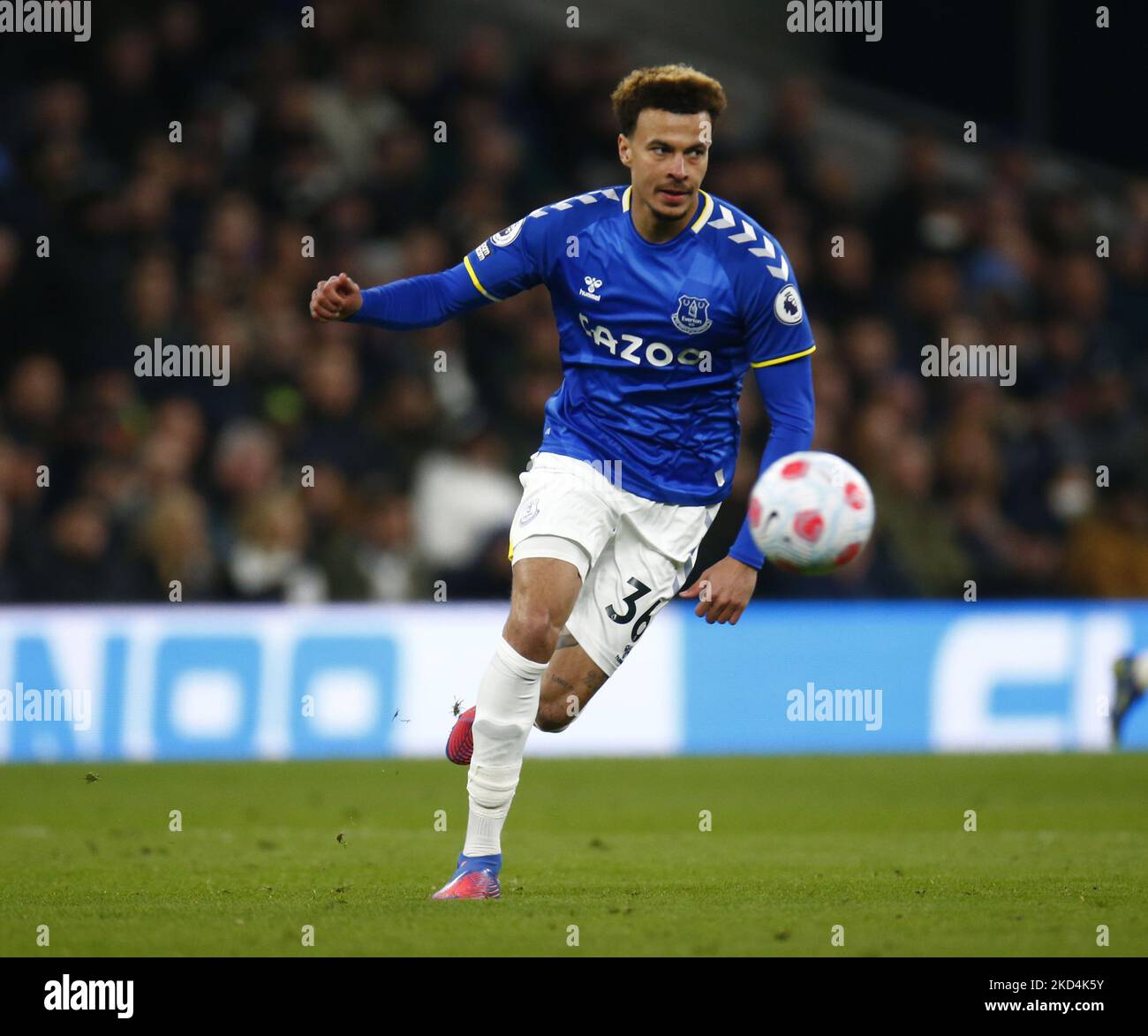 Everton's Dele Alli during Premier League between Tottenham Hotspur and