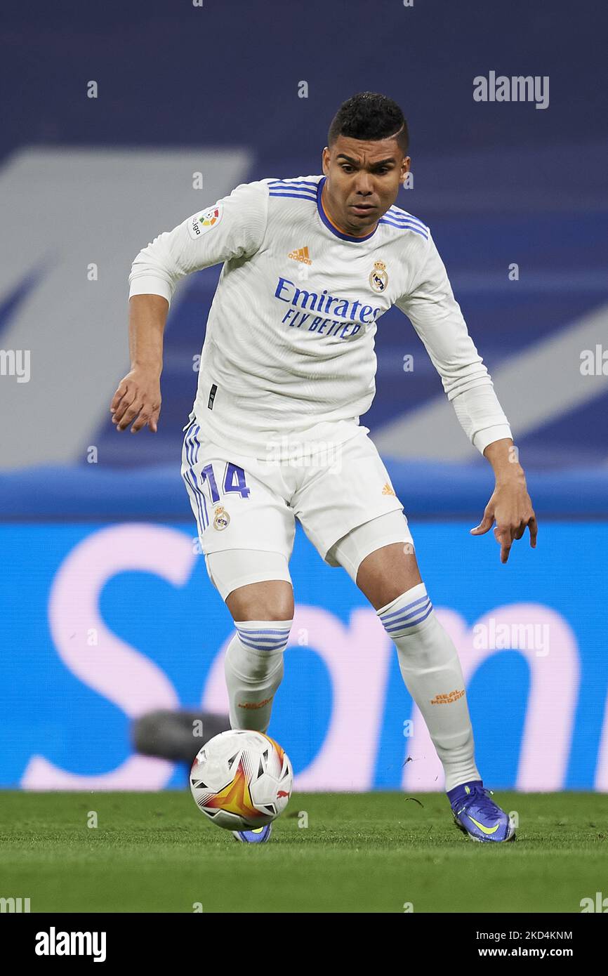 Casemiro Of Real Madrid In Action During The La Liga Santander Match casemiro-of-real-madrid-in-action-during-the-la-liga-santander-match