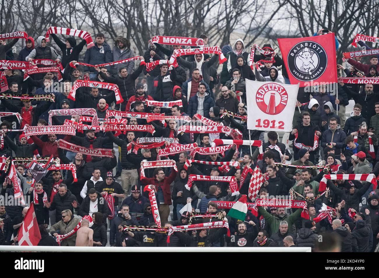 Ac Monza Supporters during AC Monza against L.R. Vicenza, Serie B, at U