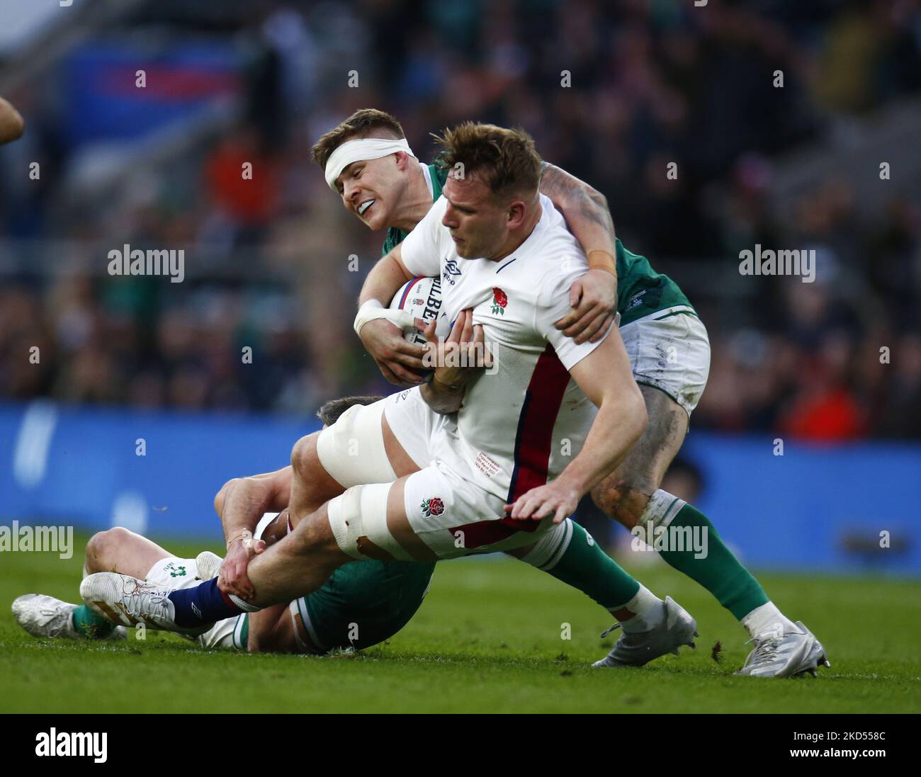 Alex Dombrandt of England during Guinness six Nations match between ...
