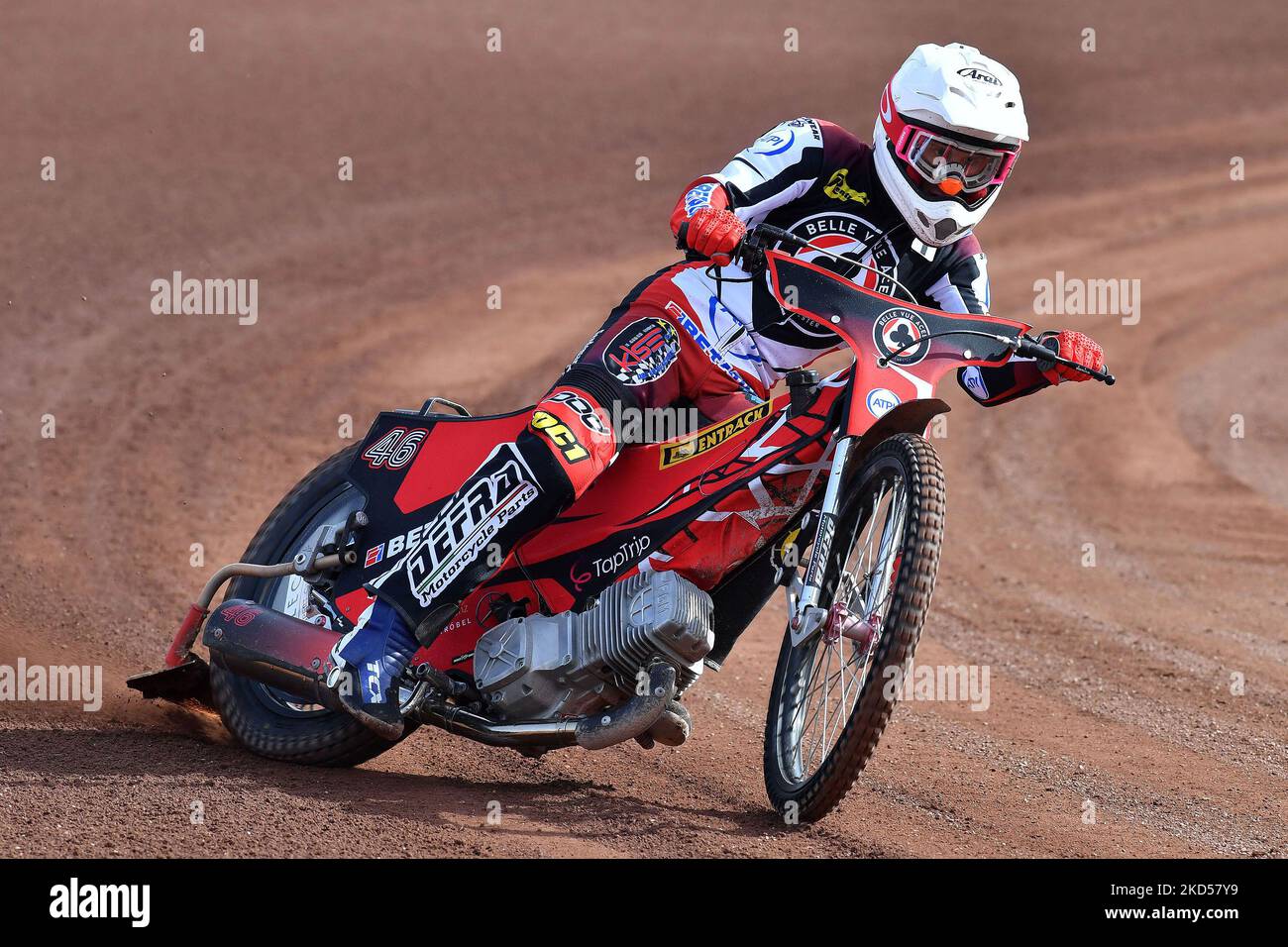 Max Fricke of Belle Vue ATPI Aces during the Belle Vue Aces Press day at the National Speedway Stadium on Monday 14th March 2022(Photo by Eddie Garvey/MI News/NurPhoto) Stock Photo