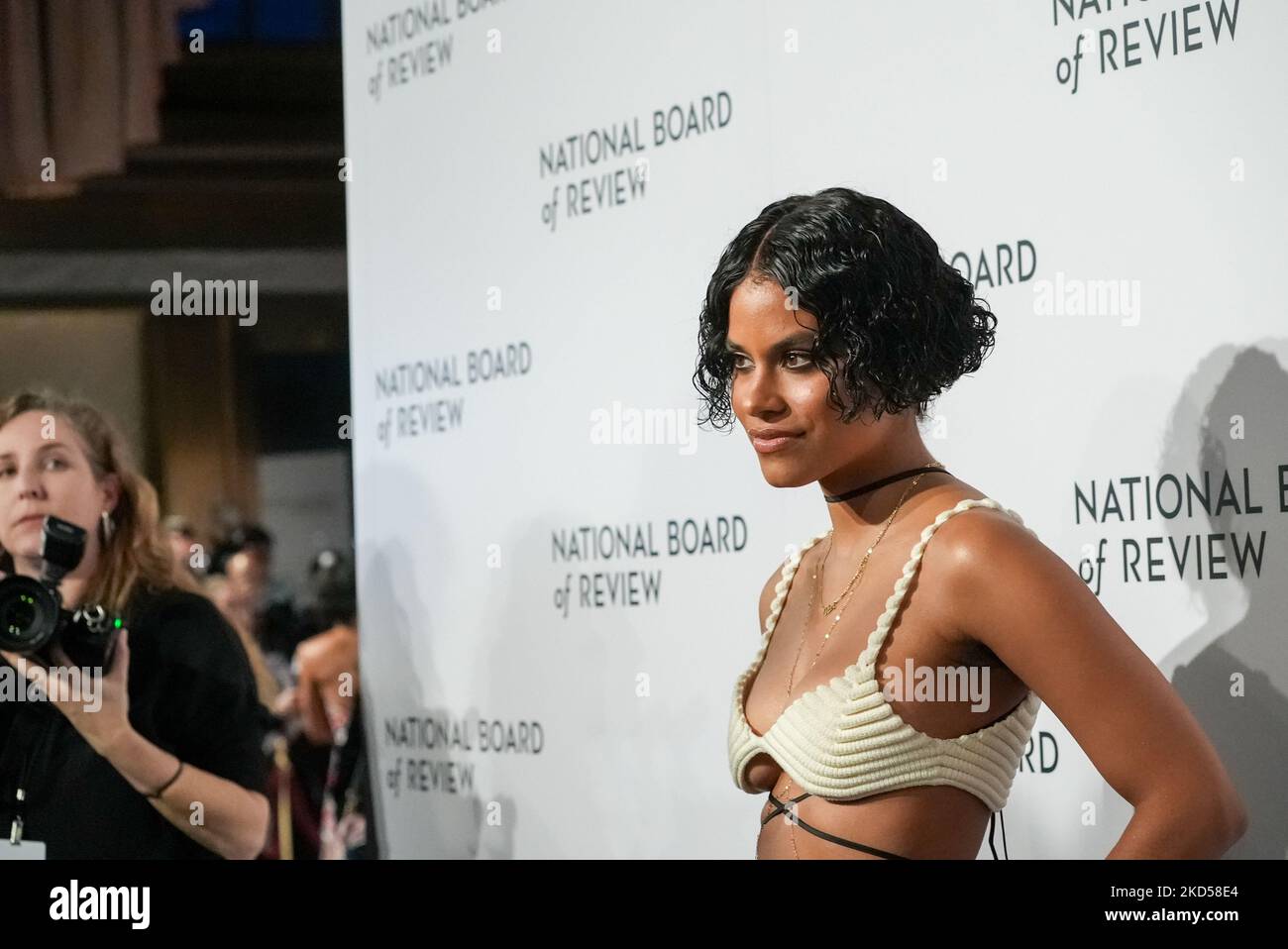 Zazie Beetz attends the National Board of Review annual awards gala at  Cipriani 42nd Street on March 15, 2022 in New York City. (Photo by John  Nacion/NurPhoto Stock Photo - Alamy