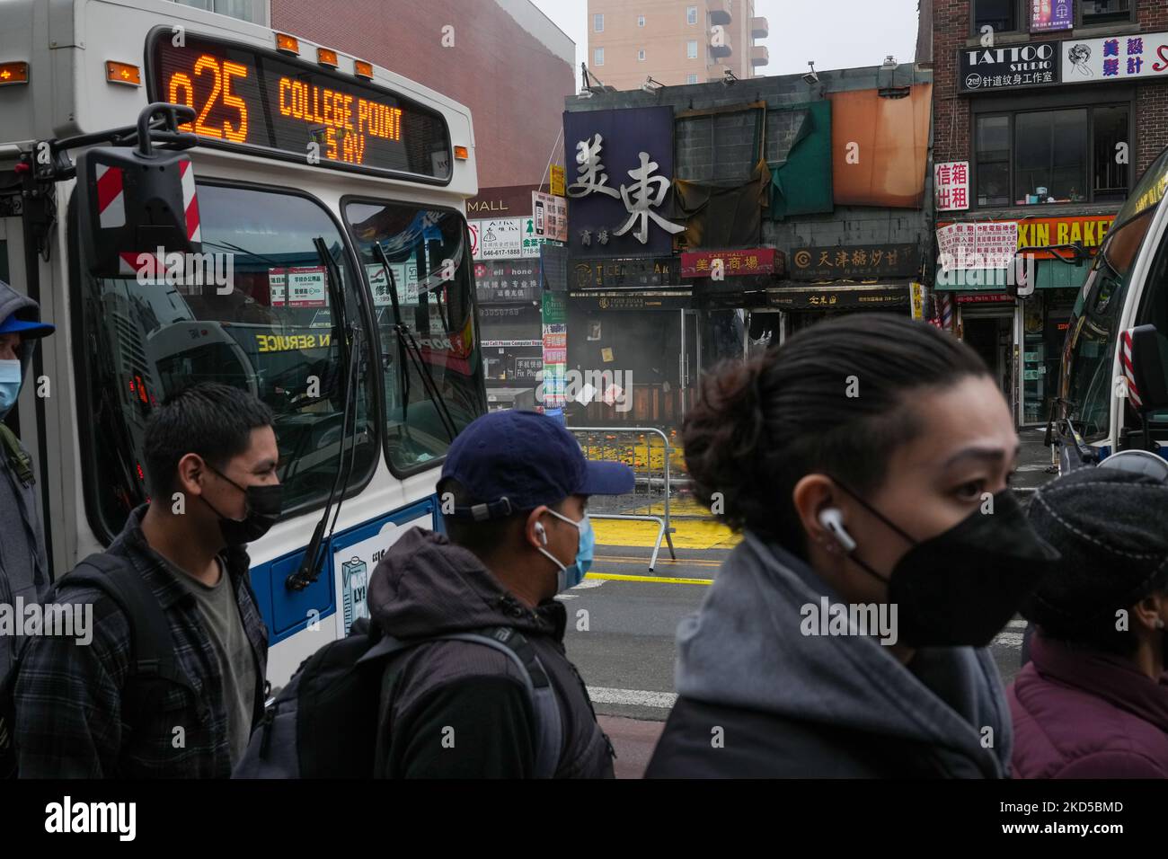Massive fire broke out at East Mall, with at least 40 kiosks in 4010