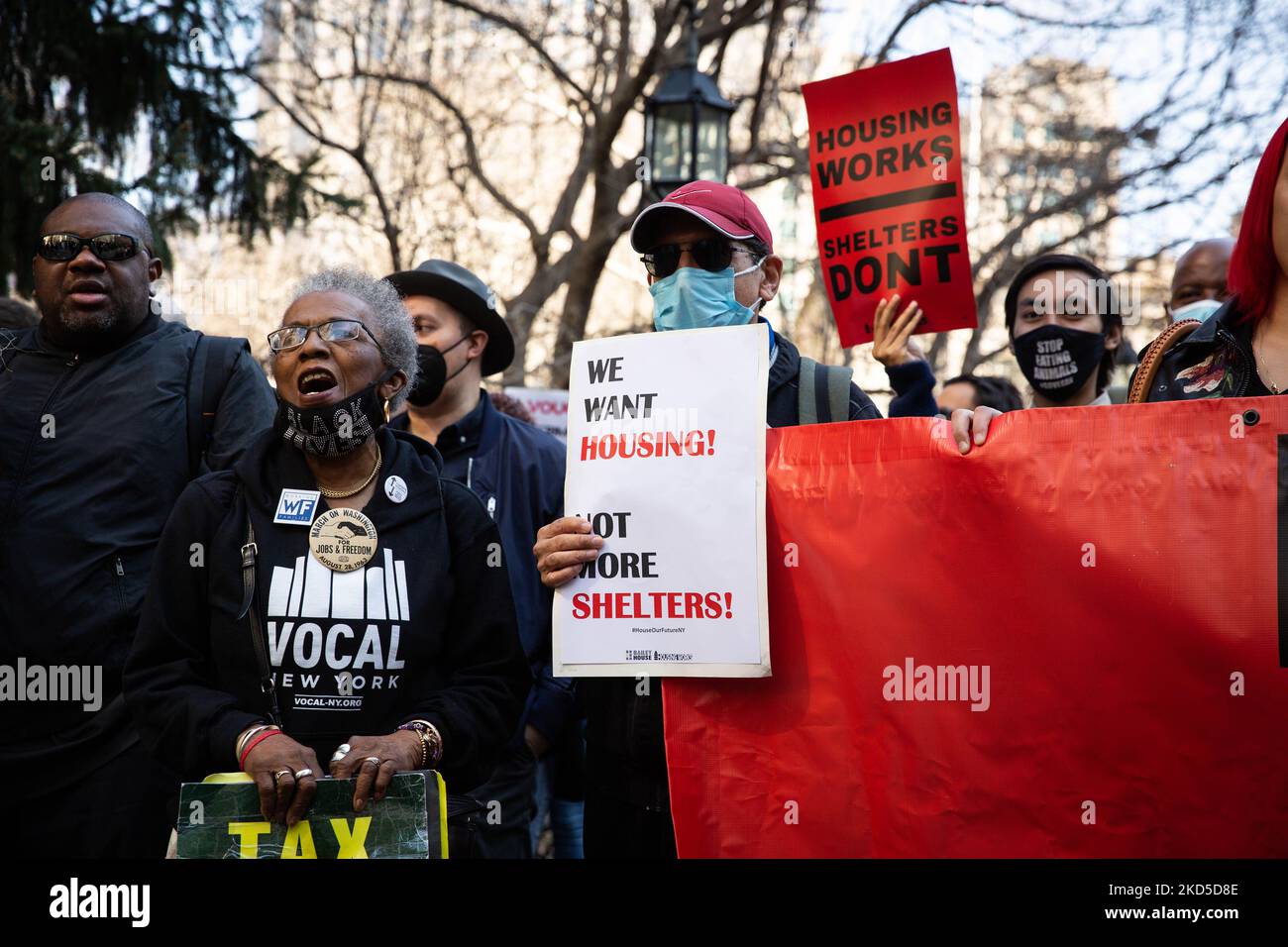 Housing rights advocates call for an end to the criminalization of ...