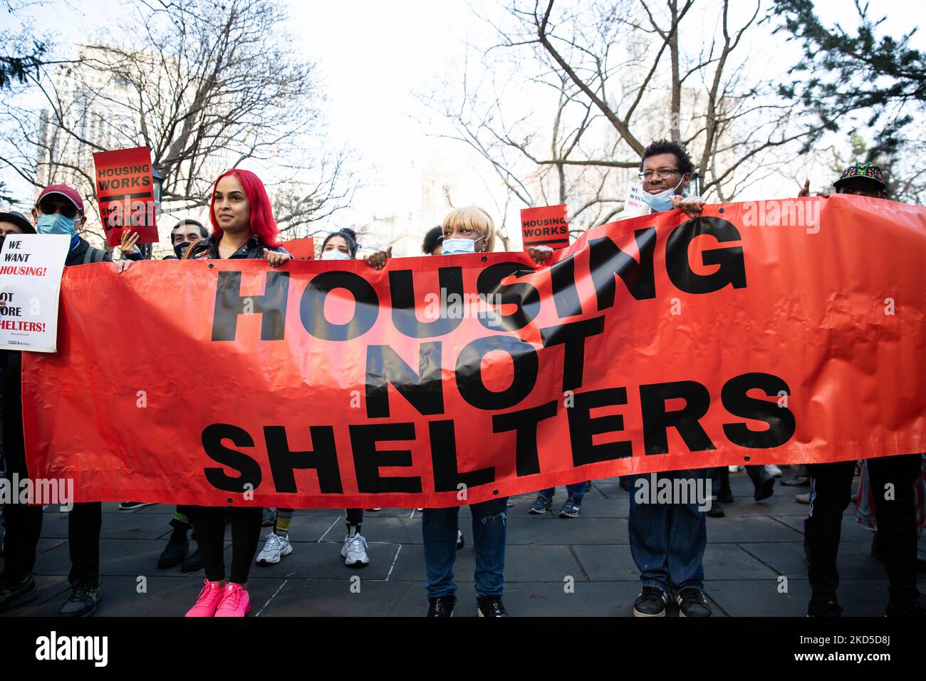 Housing rights advocates call for an end to the criminalization of ...