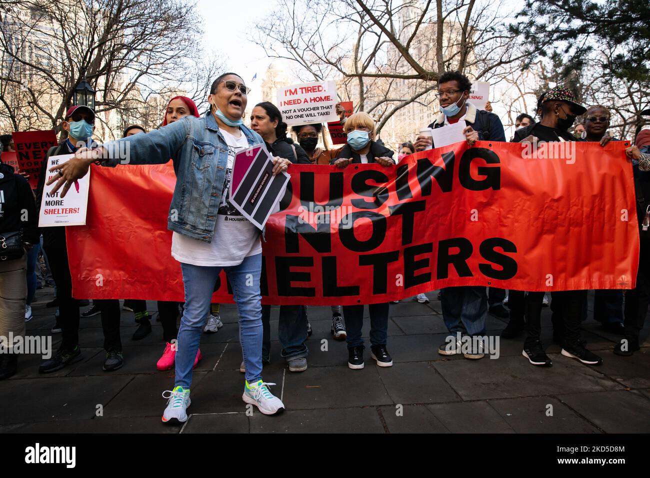 Housing rights advocates call for an end to the criminalization of homeless New Yorkers, subway