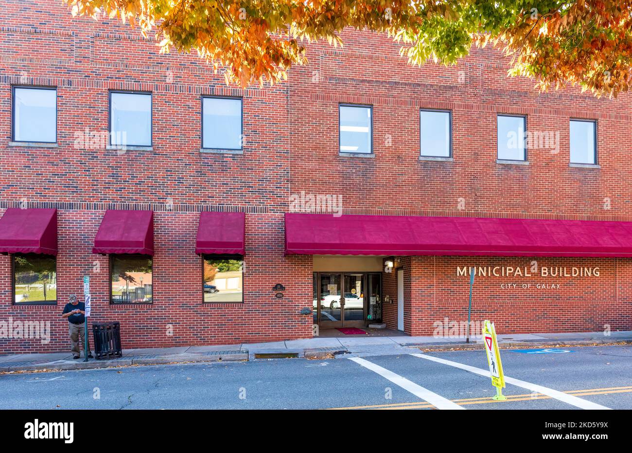 GALAX, VIRGINIA, USA15 OCTOBER 2022 The City Municipal Building Stock