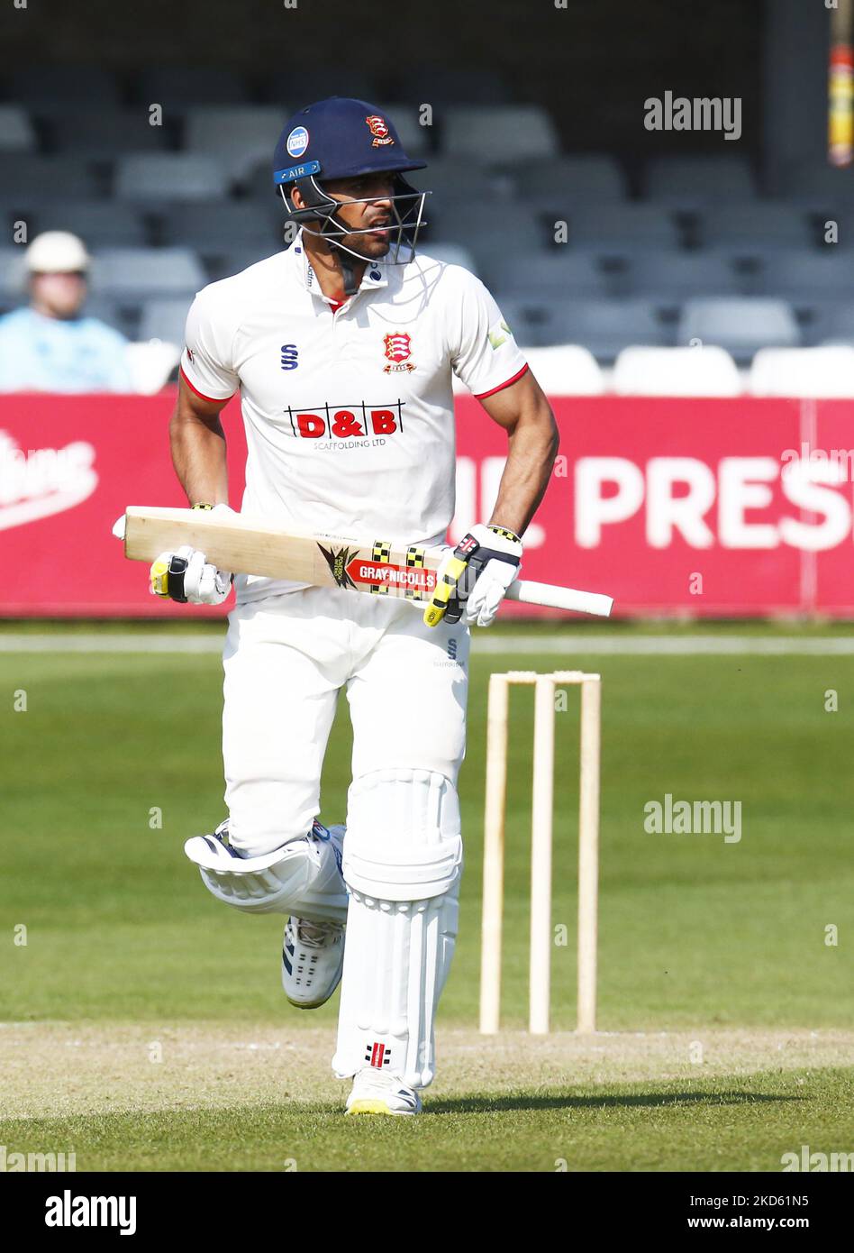 : Essex's Sir Alistair Cookduring an Essex CCC Intra-Squad Friendly match at The Cloud County Ground at Chelmsford on 24th March 2022 (Photo by Action Foto Sport/NurPhoto) Stock Photo