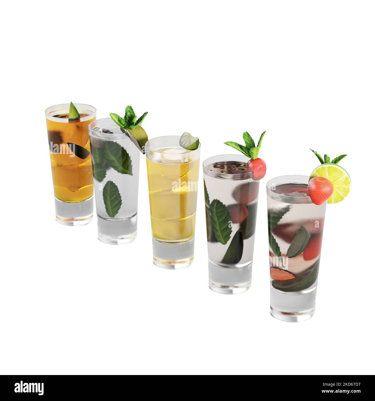 Fancy cocktail glasses and crackled glass Stock Photo by ©rjlerich 13420624