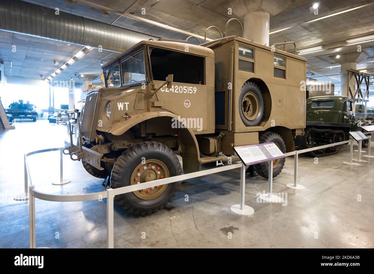 Ottawa, Ontario October 20, 2022 Exhibits of tanks and artillery