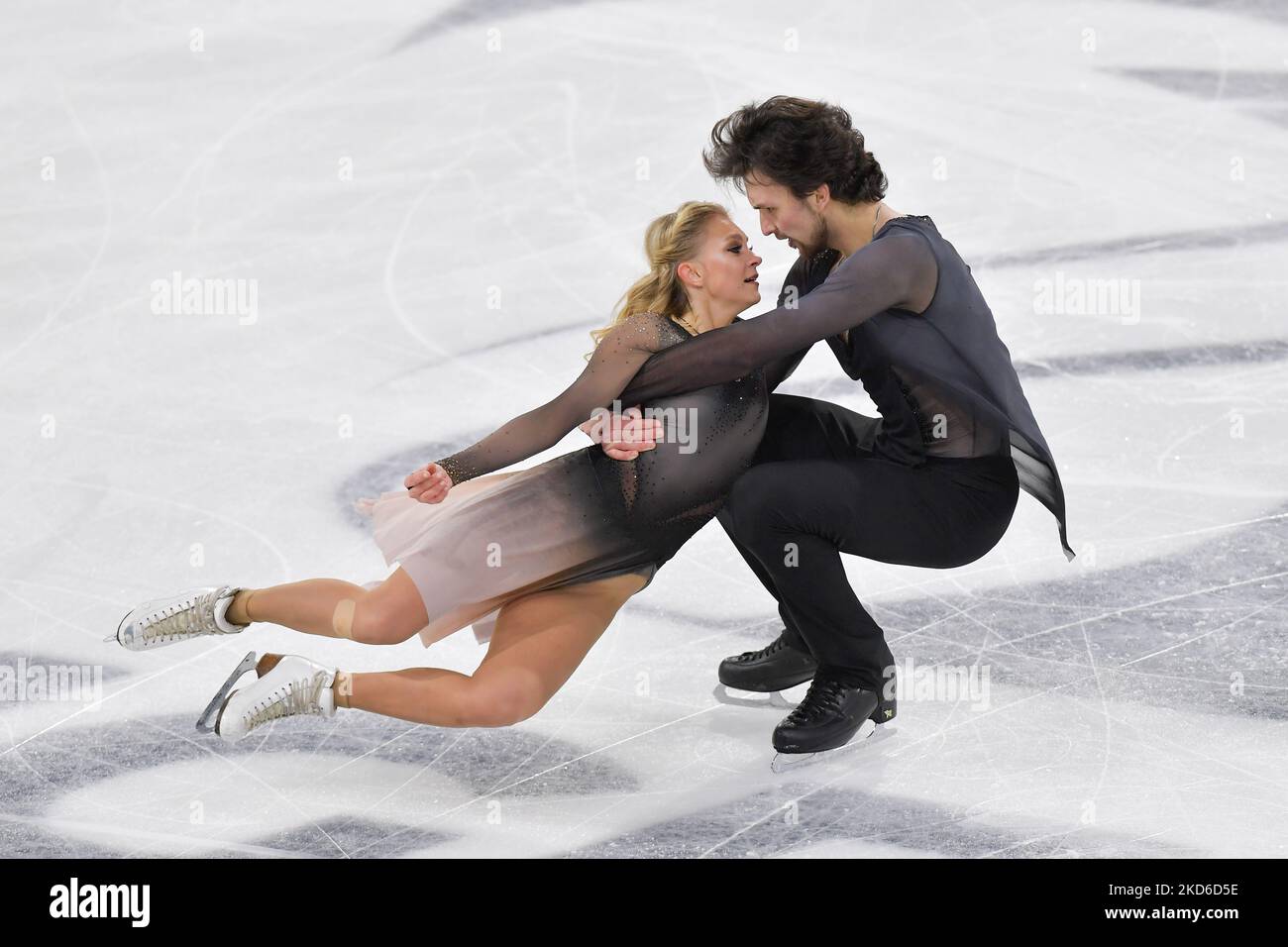 Maria KAZAKOVA & REVIYA (GEO), during Ice Dance Free Dance, at