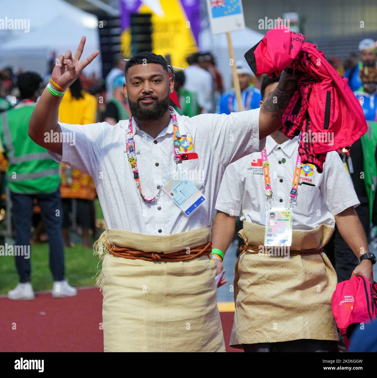 The 2022 Commonwealth Games in Birmingham, UK Behind the scenes with the teams Stock Photo Alamy