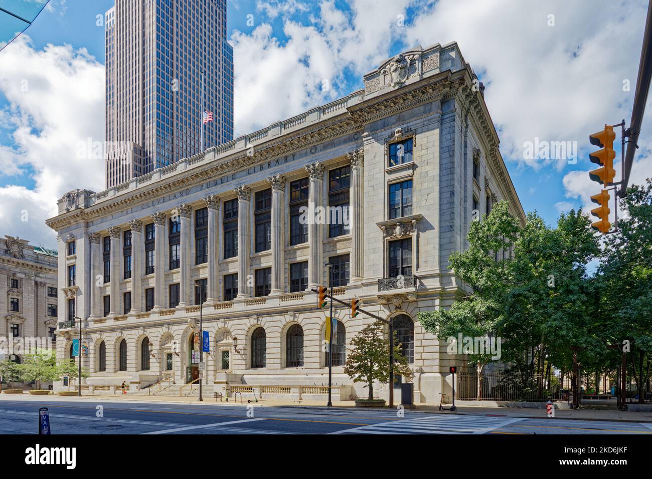 The cleveland public library main branch hires stock photography and