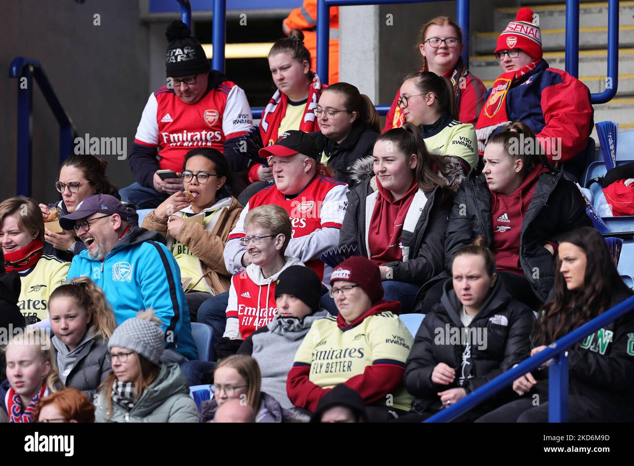 Arsenal Fans Ahead Of The Barclays Fa Womens Super League Match