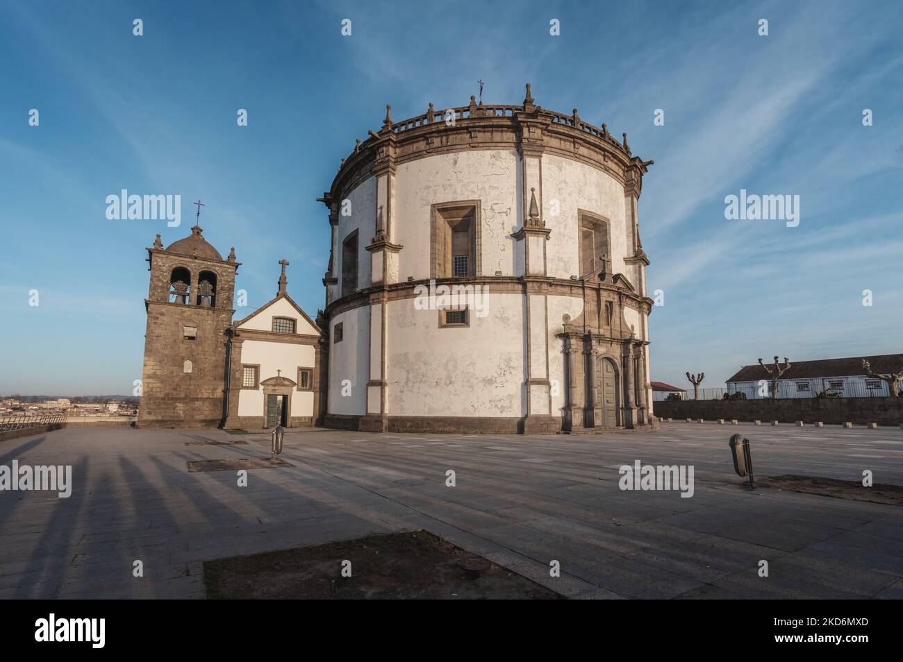 Church and Monastery of Serra do Pilar - Porto, Portugal Stock Photo