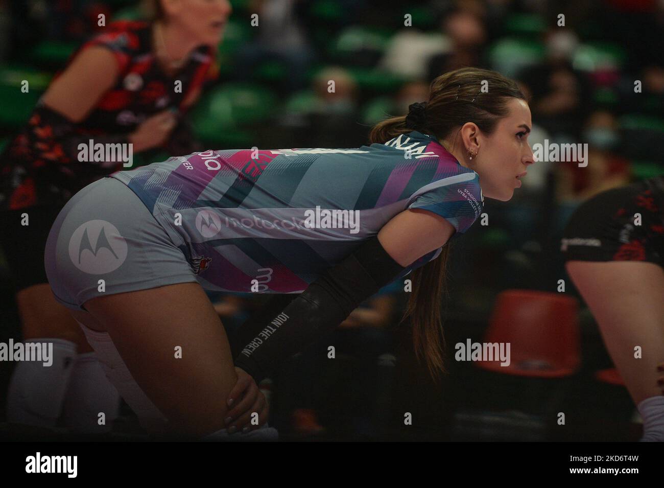 Zannoni of UYBA Volley during the Volleyball Serie A1 Women