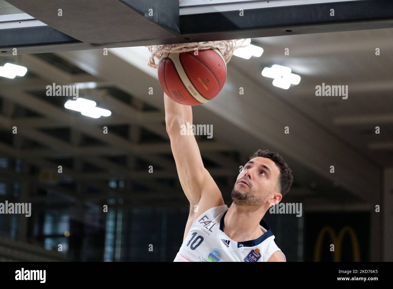 Raphael Gaspardo Happy Casa Brindisi during the Italian Basketball A