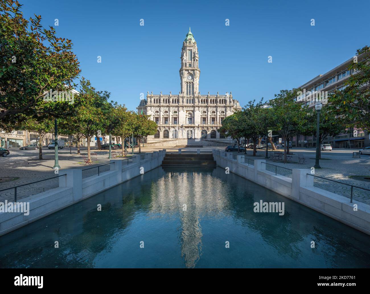 Porto City Hall (Pacos do Concelho) - Porto, Portugal Stock Photo - Alamy