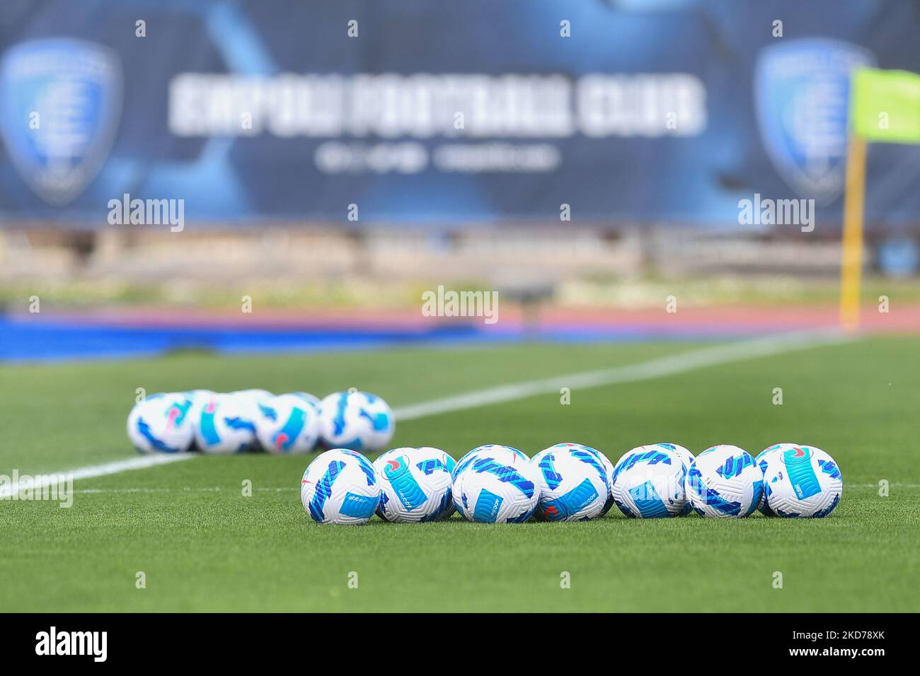 Official balls Serie A 2021/2022 during the italian soccer Serie A