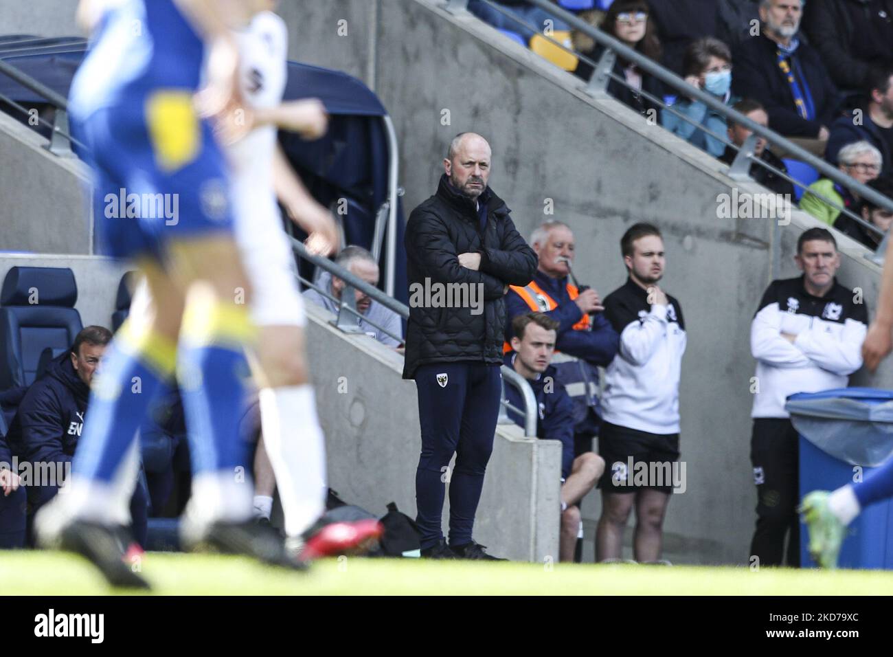 Afc wimbledon vs mk dons hi-res stock photography and images - Alamy