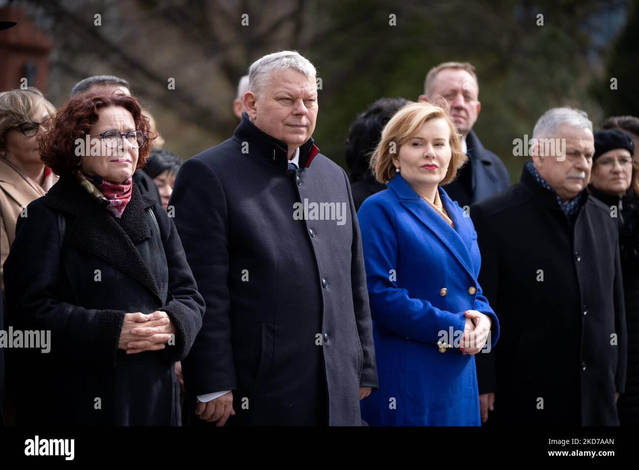Marek Suski during the ceremonies commemorating the 12th anniversary of