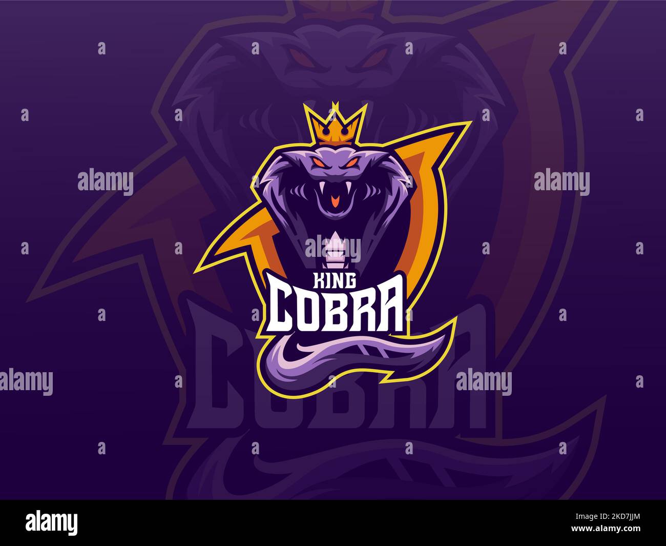A very professional and unique esports mascot logo. Suitable for the