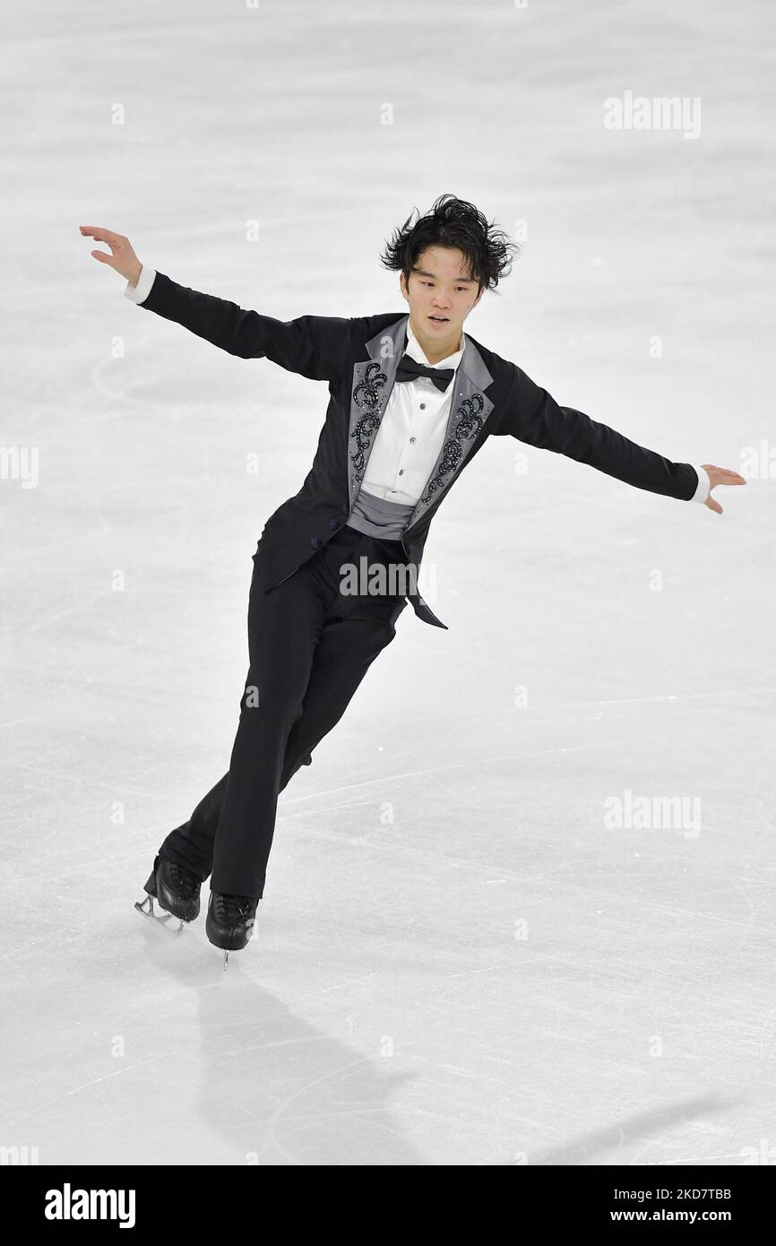 Kazuki TOMONO (JPN), during Men Free Skating, at the ISU Grand Prix of