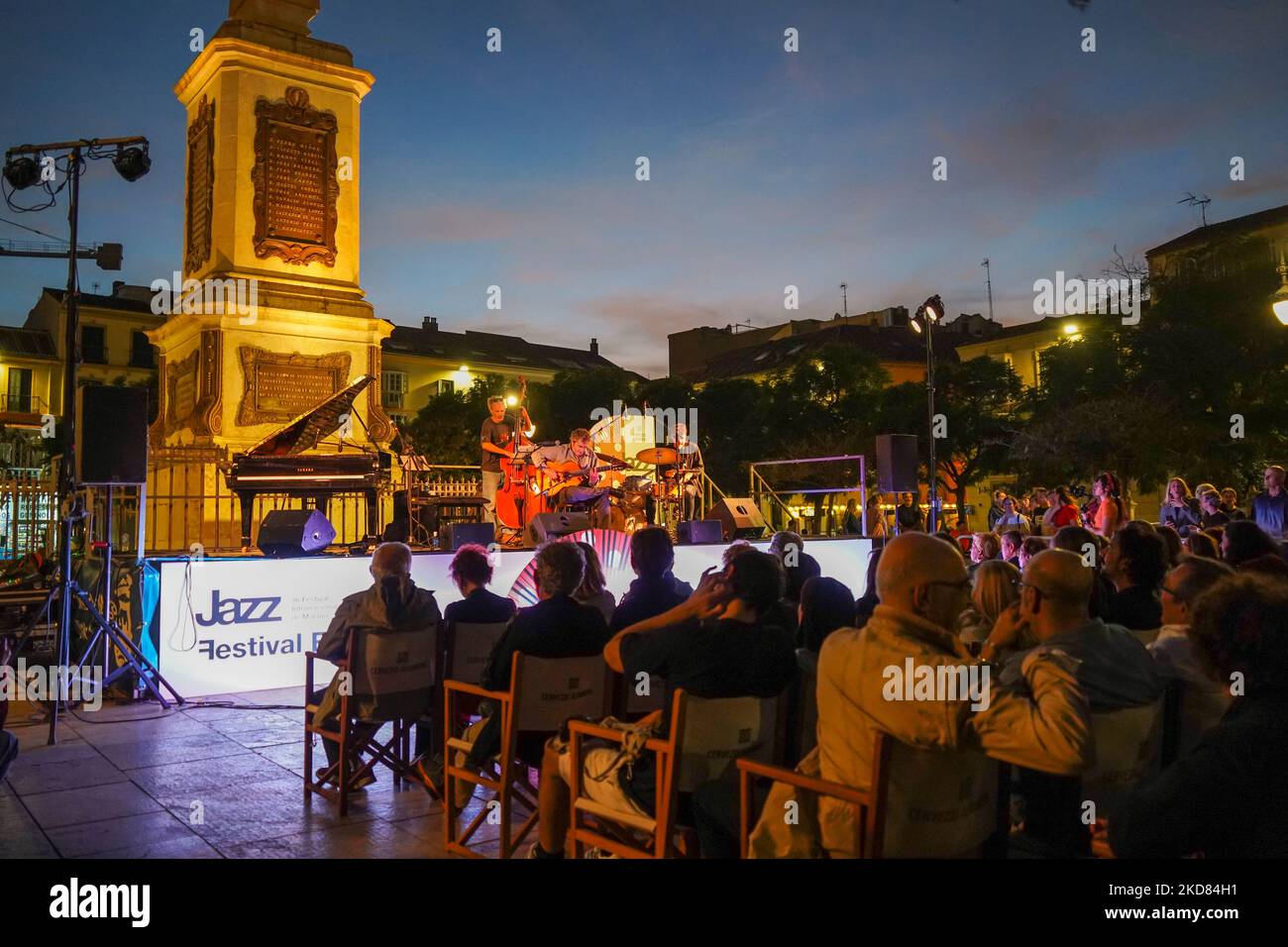 Annual jazz festival of Malaga, Jazzabierto. celebrated outdoors and in