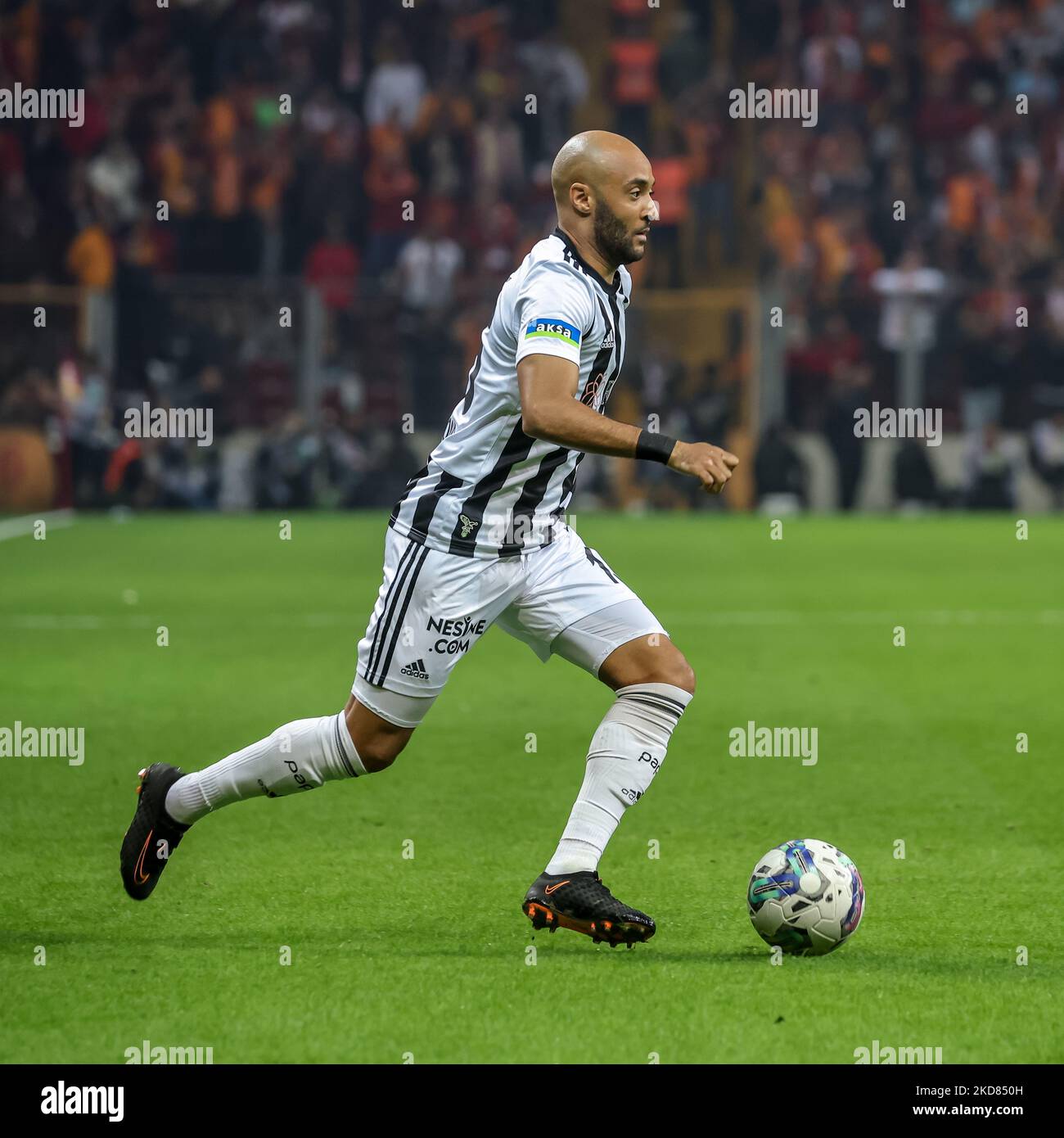 ISTANBUL, TURKEY - NOVEMBER 5: Nathan Redmond of Besiktas during the 