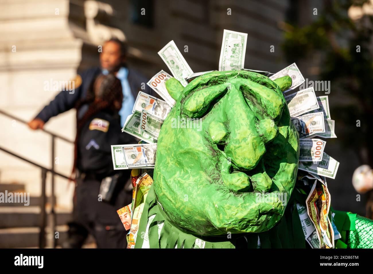 Protest Puppet Twp puppets hi-res stock photography and images - Alamy