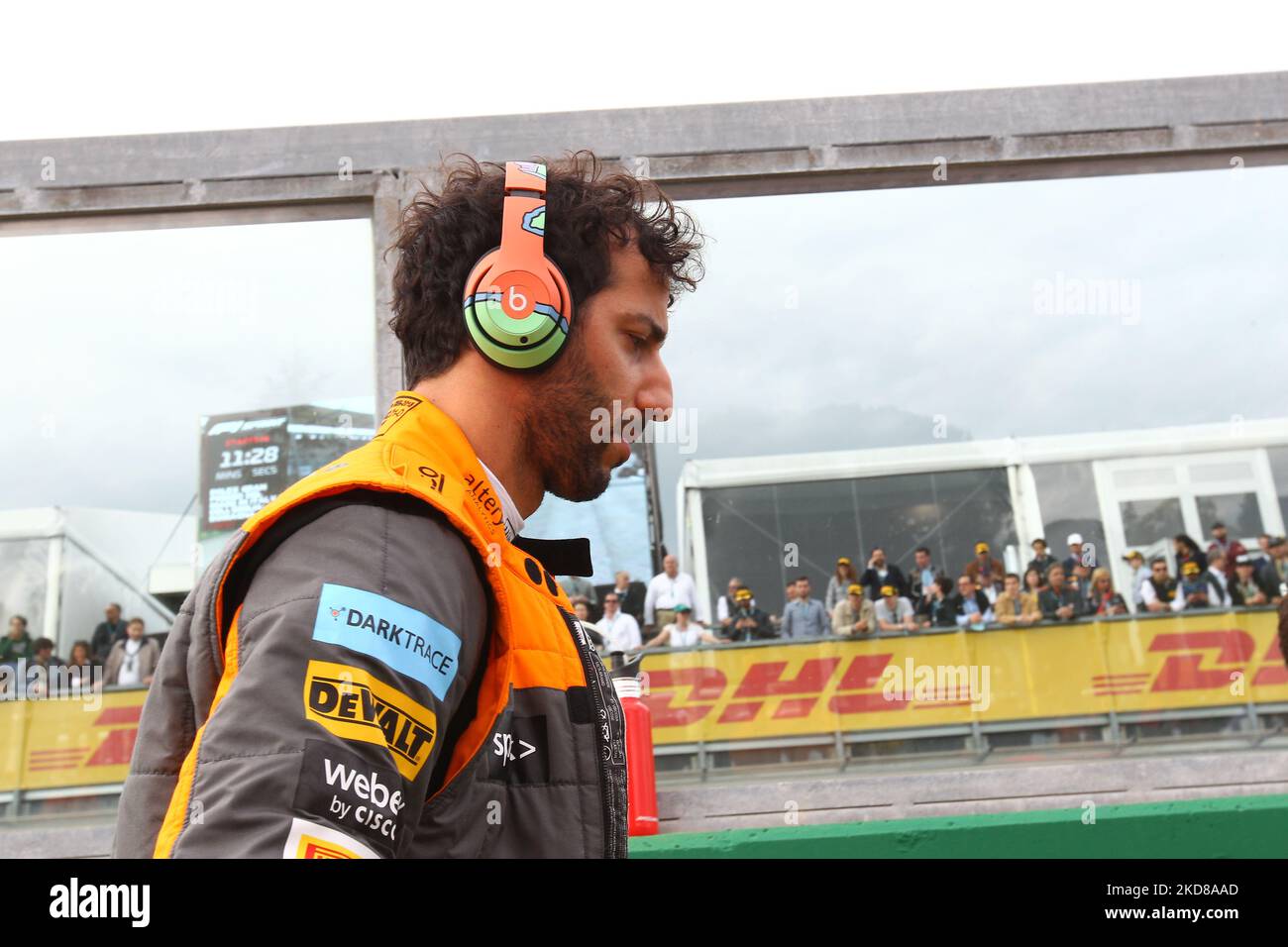 Daniel Ricciardo of Australia driving the 3 McLaren F1 Team