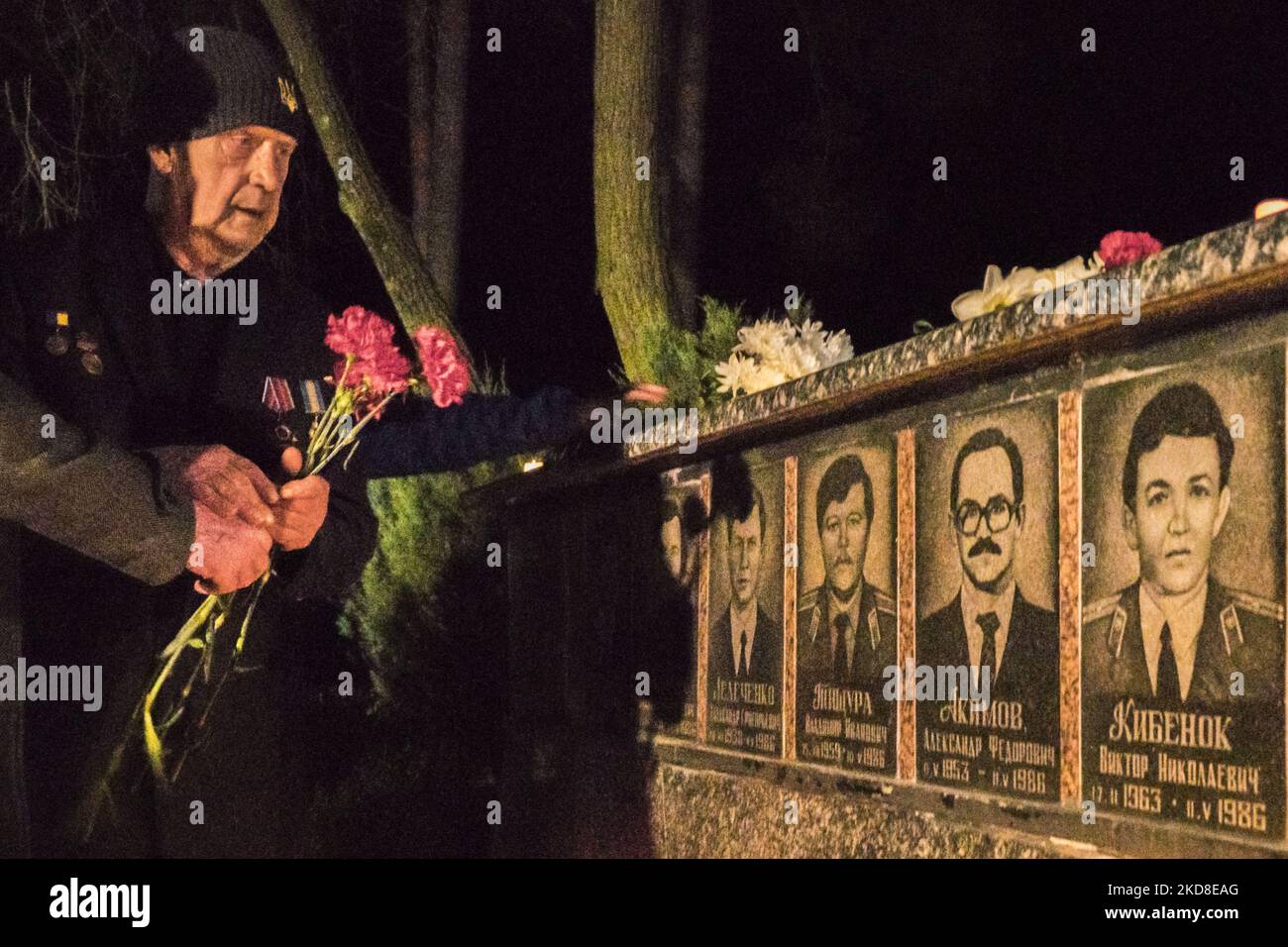 Alexander, worker in the electricity of the Chernobyl Nuclear Plant ...