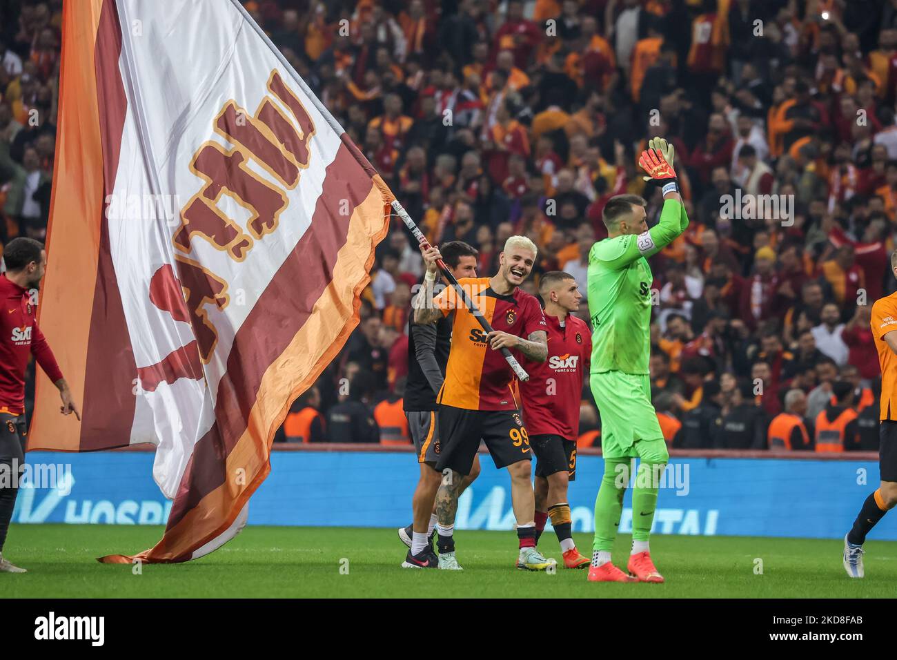 ISTANBUL, TURKEY NOVEMBER 5 Mauro Icardi of Galatasaray during the