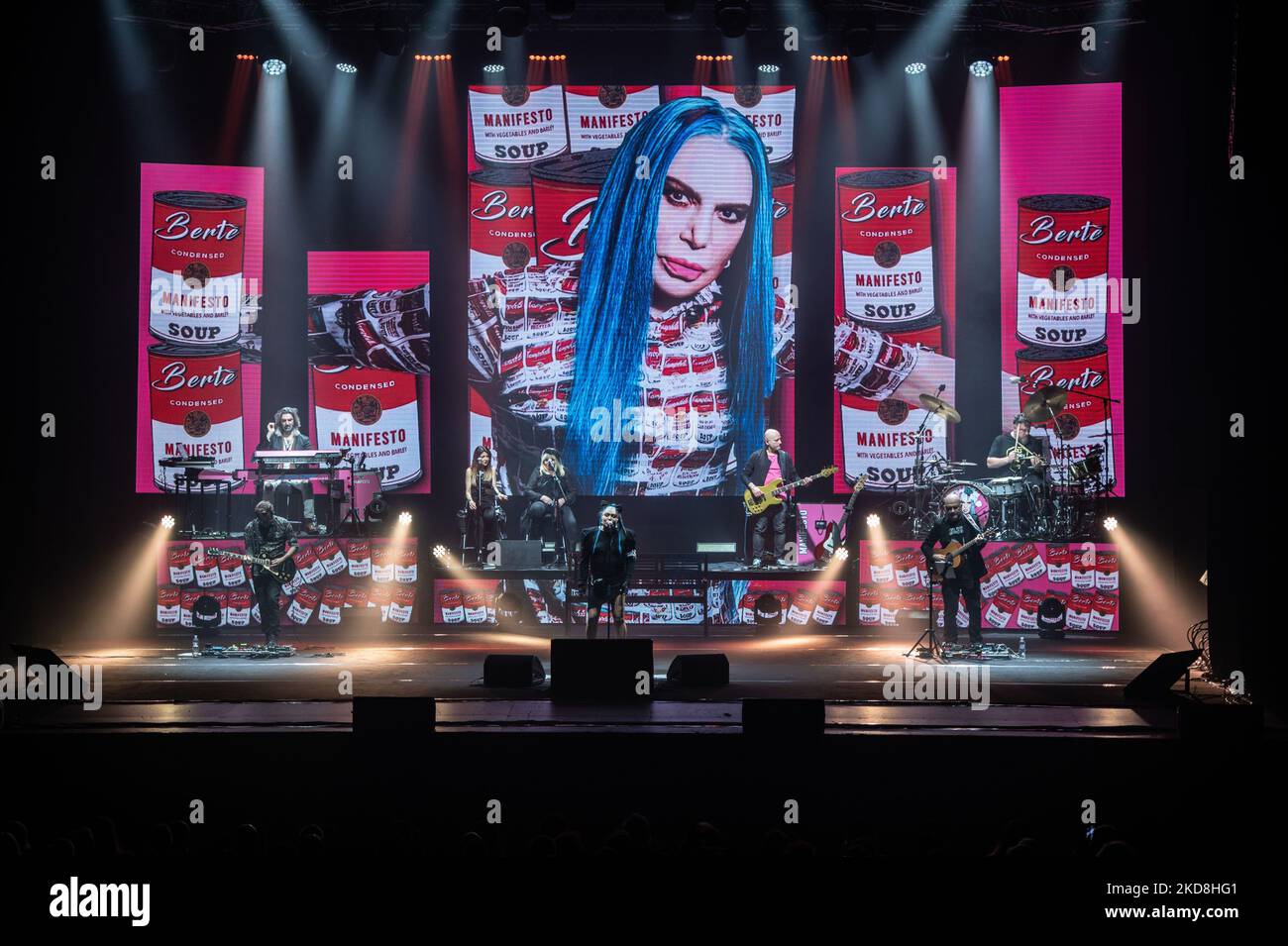 Loredana Berte live at Creberg Teatro during the Italian singer Music ...