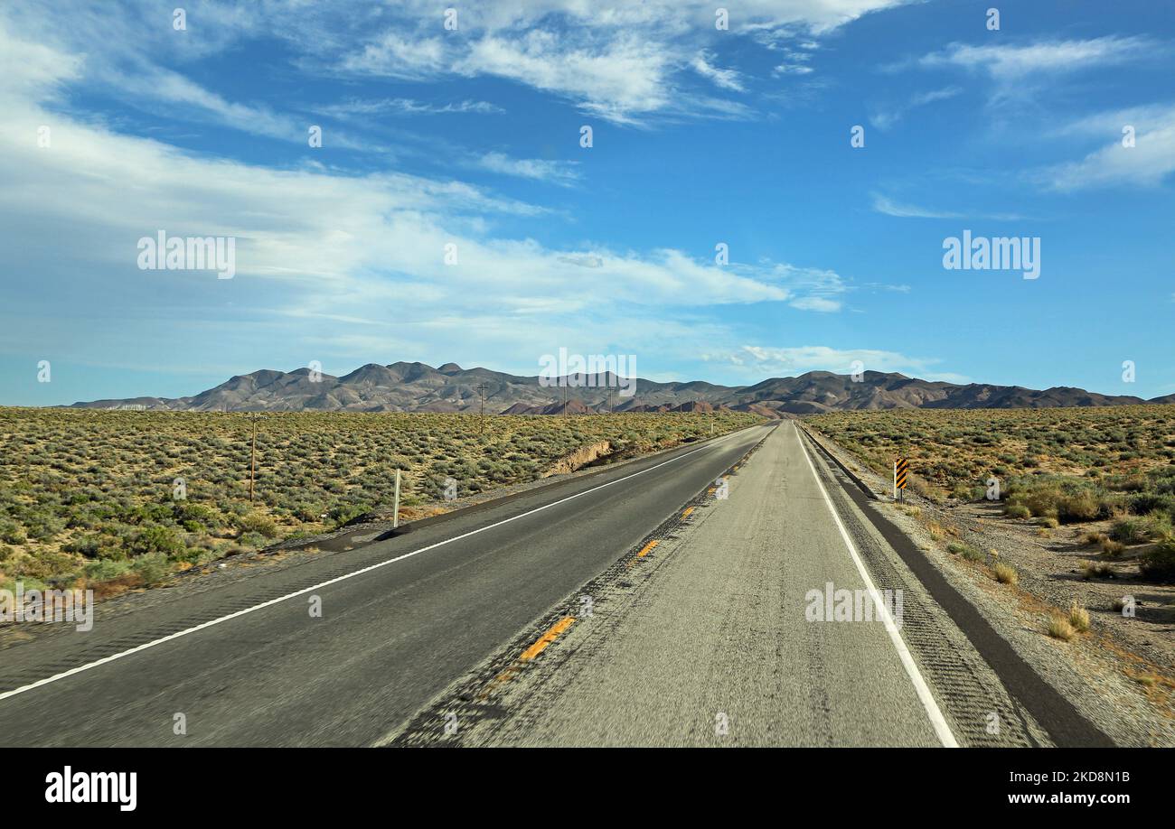U.S. Route 95 Nevada Stock Photo Alamy