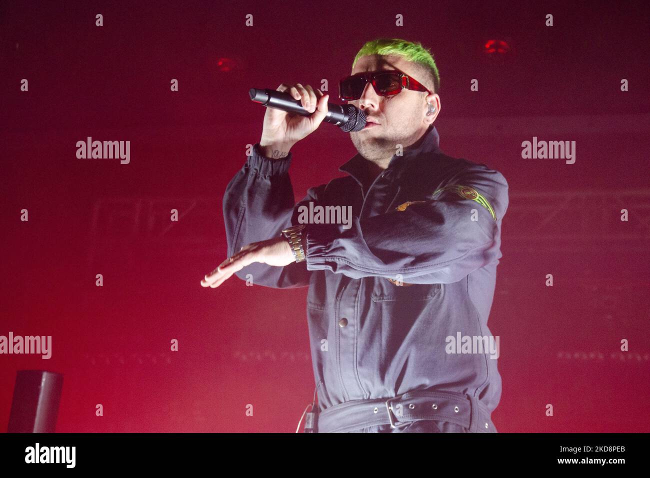 Coze Rapper The Italian Rapper And Songwriter Coez In Modugno, Bari, on 28 Aprile ...