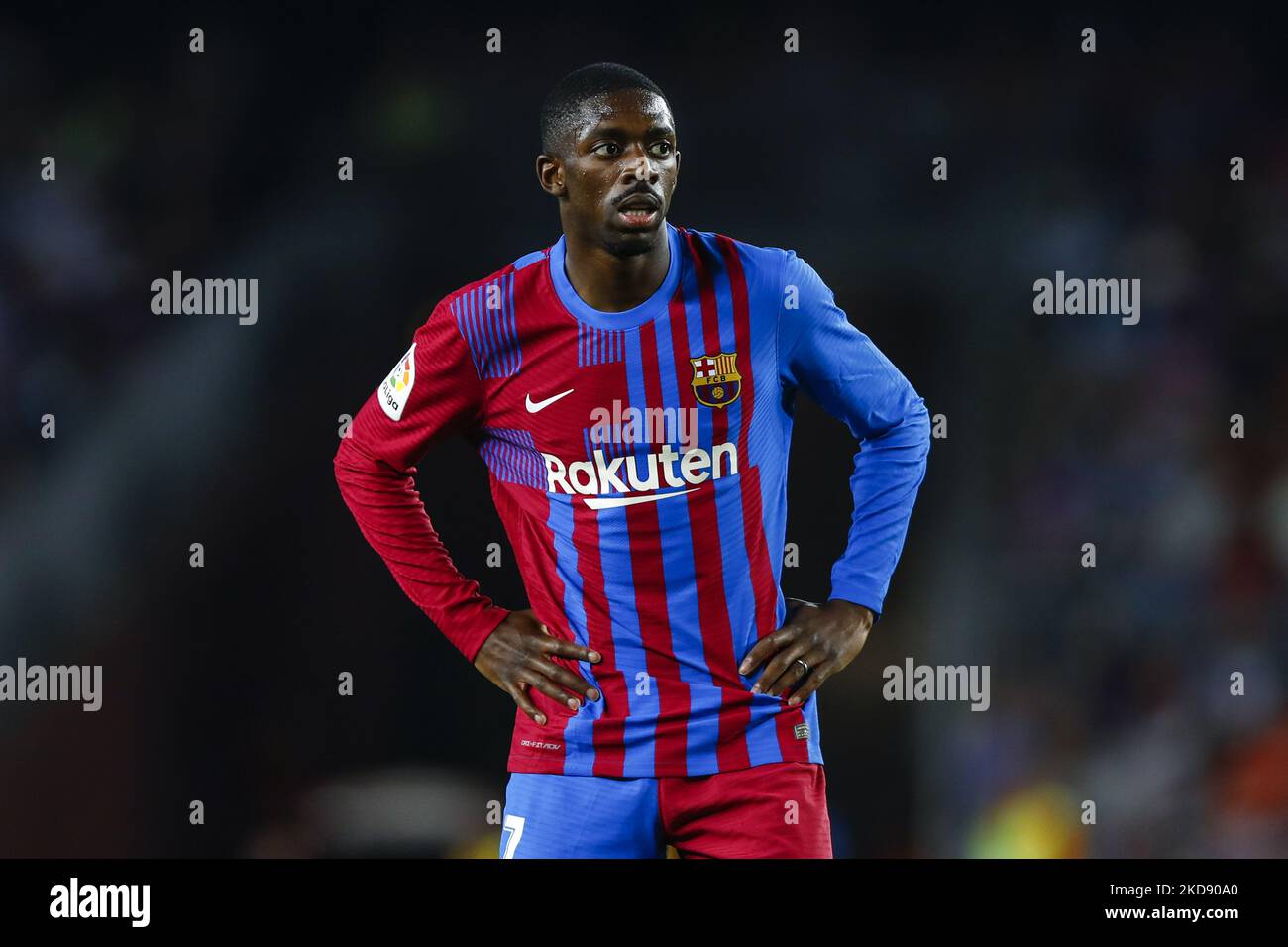 07 Ousmane Dembele of FC Barcelona during the La Liga match between FC ...