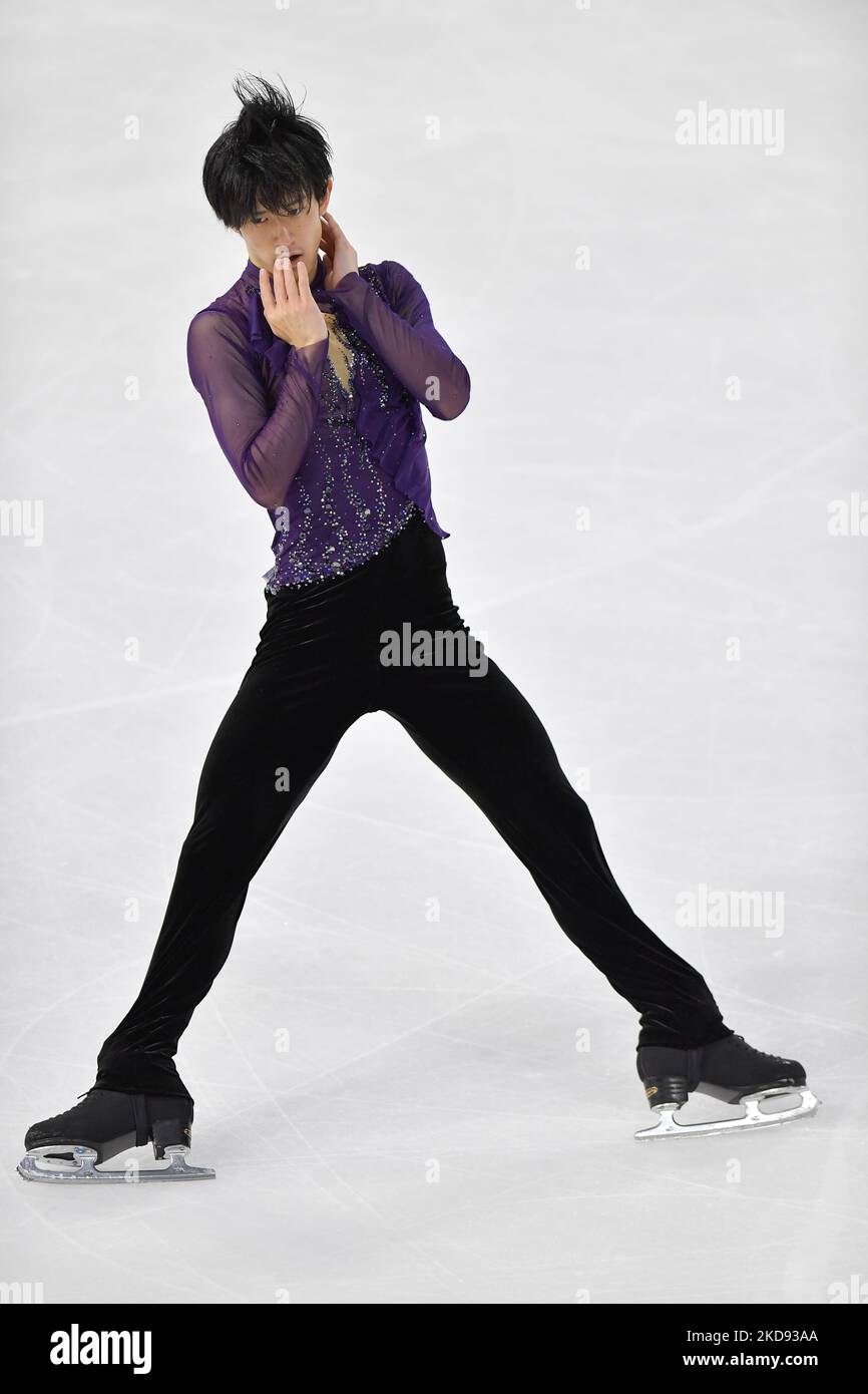 SOTA YAMAMOTO (JPN), during Men Free Skating, at the ISU Grand Prix of Figure Skating - Grand Prix de France 2022, at Angers Ice Parc, on November 5, 2022 in Angers, France. Credit: Raniero Corbelletti/AFLO/Alamy Live News Stock Photo