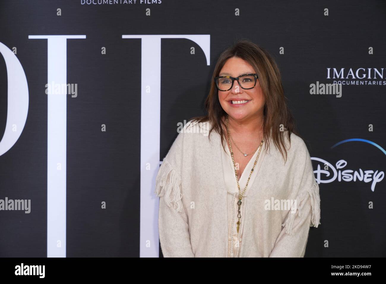 NEW YORK, NEW YORK - MAY 03: Rachael Ray attends National Geographic Documentary Films' WE FEED PEOPLE New York Premiere at SVA Theater on May 03, 2022 in New York City. We Feed People streams on Disney+ on May 27. (Photo by John Nacion/NurPhoto) Stock Photo