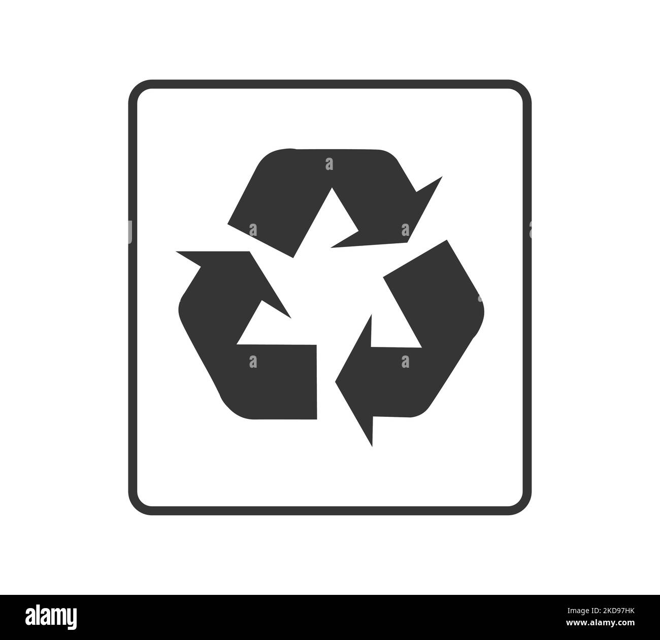 Recyclable packaging icon Black and White Stock Photos & Images Alamy